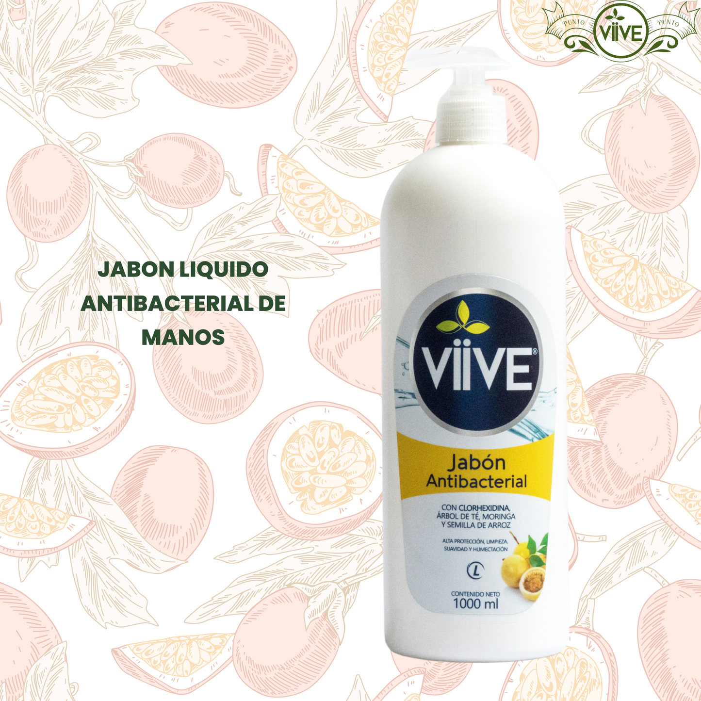 JABON LIQUIDO ANTIBACTERIAL DE MANOS