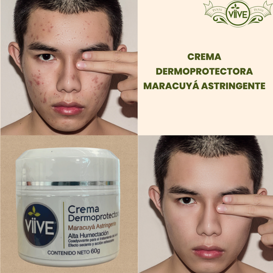 CREMA DERMO PROTECTORA ASTRINGENTE MARACUYÁ 60 G