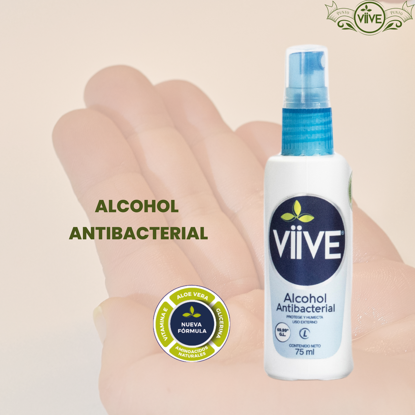 ALCOHOL ANTIBACTERIAL ALTA HUMECTACIÓN