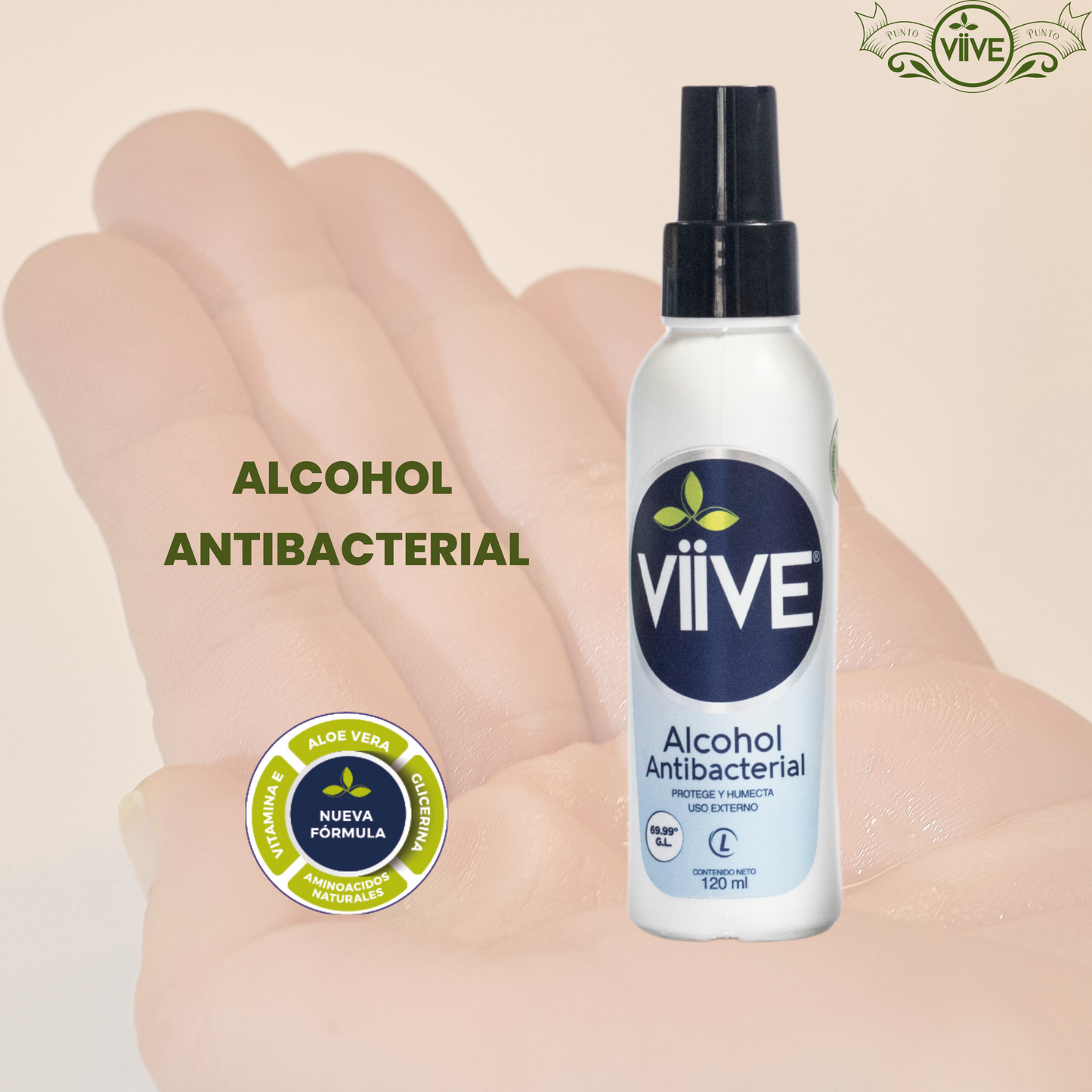ALCOHOL ANTIBACTERIAL ALTA HUMECTACIÓN
