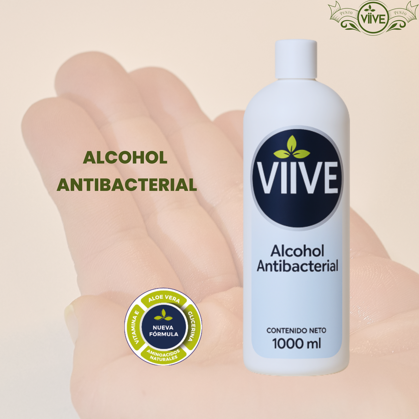 ALCOHOL ANTIBACTERIAL ALTA HUMECTACIÓN