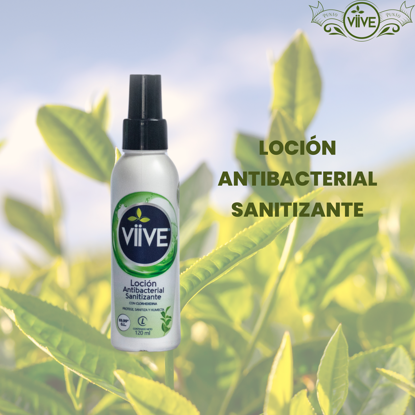 LOCIÓN ANTIBACTERIAL SANITIZANTE