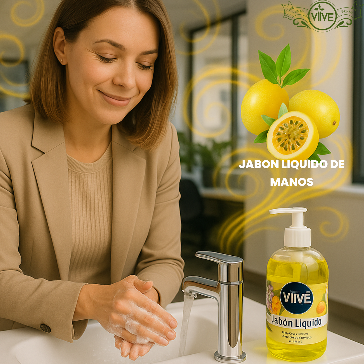JABON LIQUIDO ANTIBACTERIAL DE MANOS