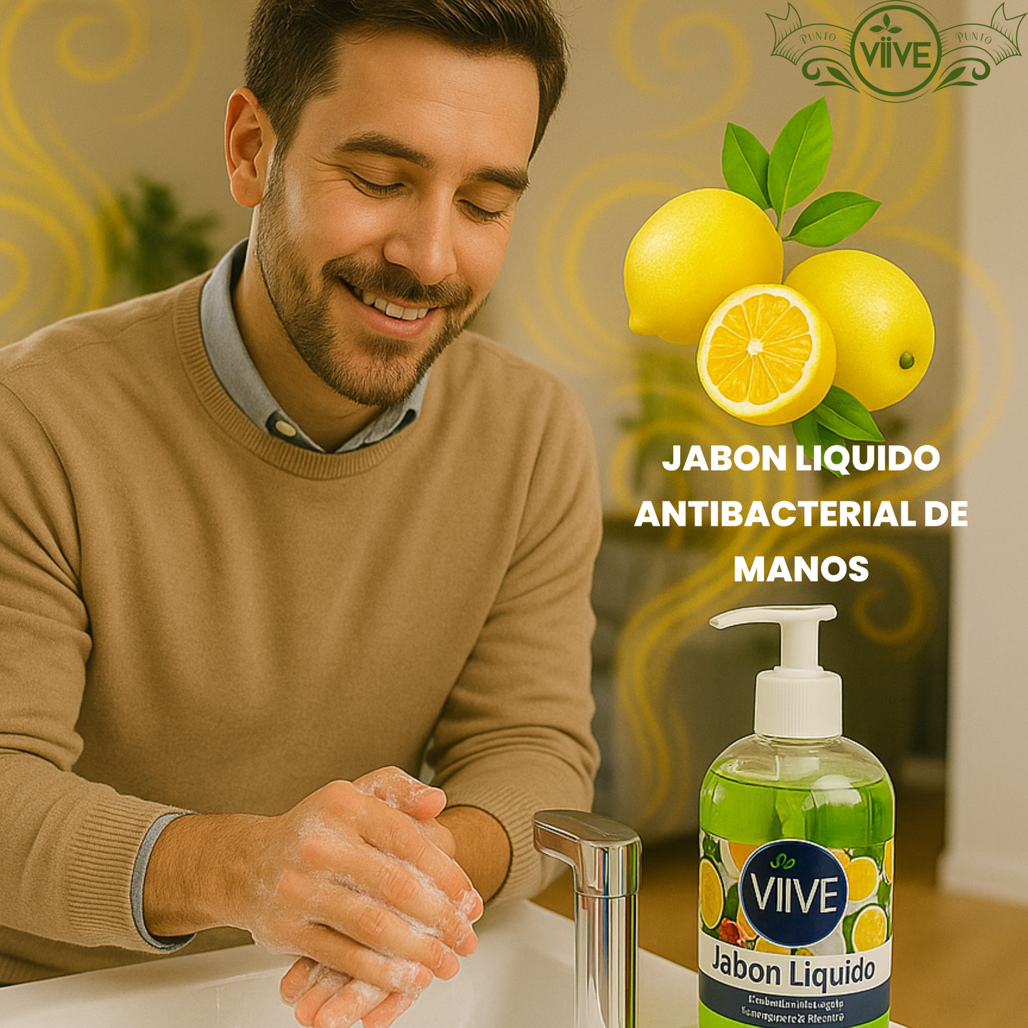 JABON LIQUIDO ANTIBACTERIAL DE MANOS