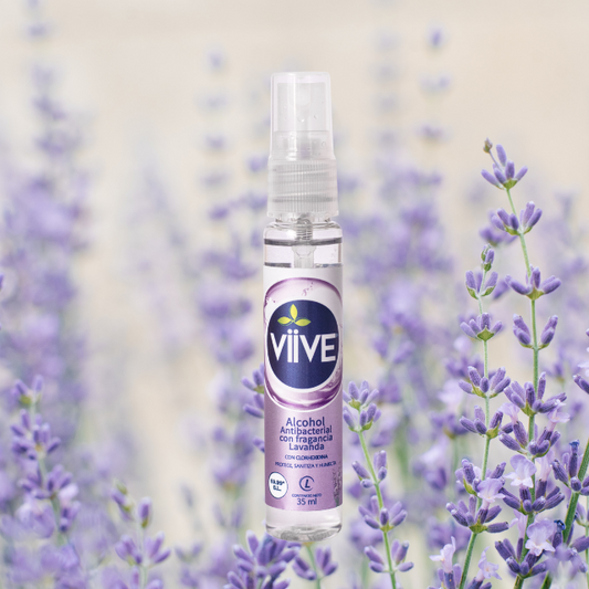 Alcohol Antibacterial 69.99° GL con Menta Fresh - Lavanda