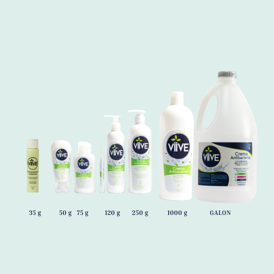 Crema Antibacterial con Clorhexidina Té Verde