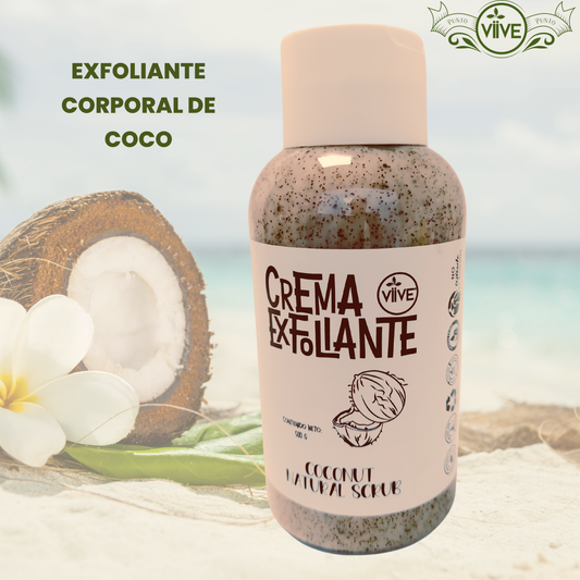 EXFOLIANTE CORPORAL DE COCO 500 G