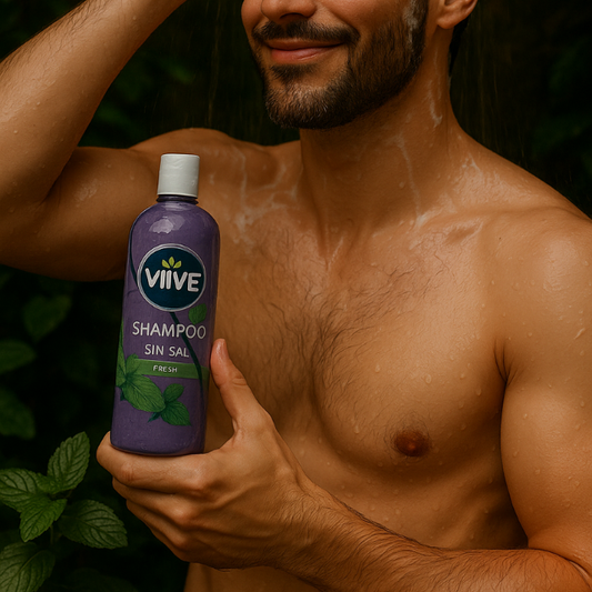 Shampoo Sin Sal Fresh Anticaspa - Menta Fresh