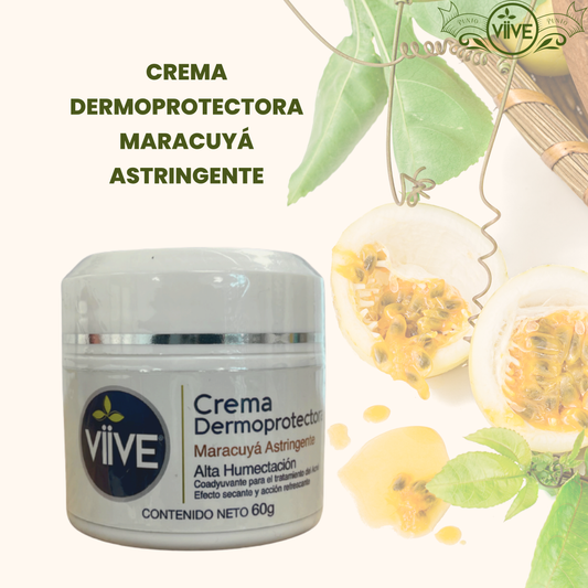CREMA DERMO PROTECTORA ASTRINGENTE MARACUYÁ 60 G
