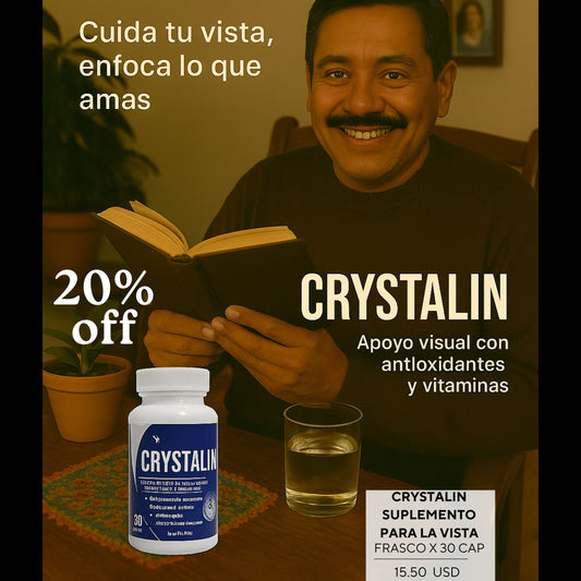 Z-PROMO CRYSTALIN SUPLEMENTO PARA LA VISTA 30 CAP