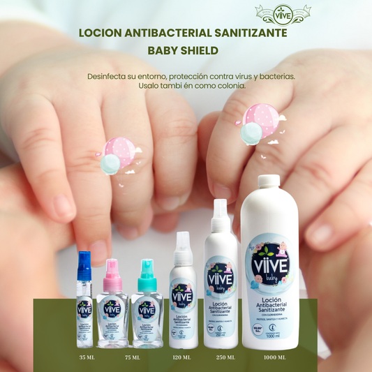 LOCION ANTIBACTERIAL SANITIZANTE BABY